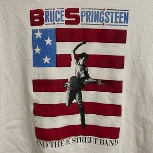 Old Navy Bruce Springsteen Cropped Tee, M